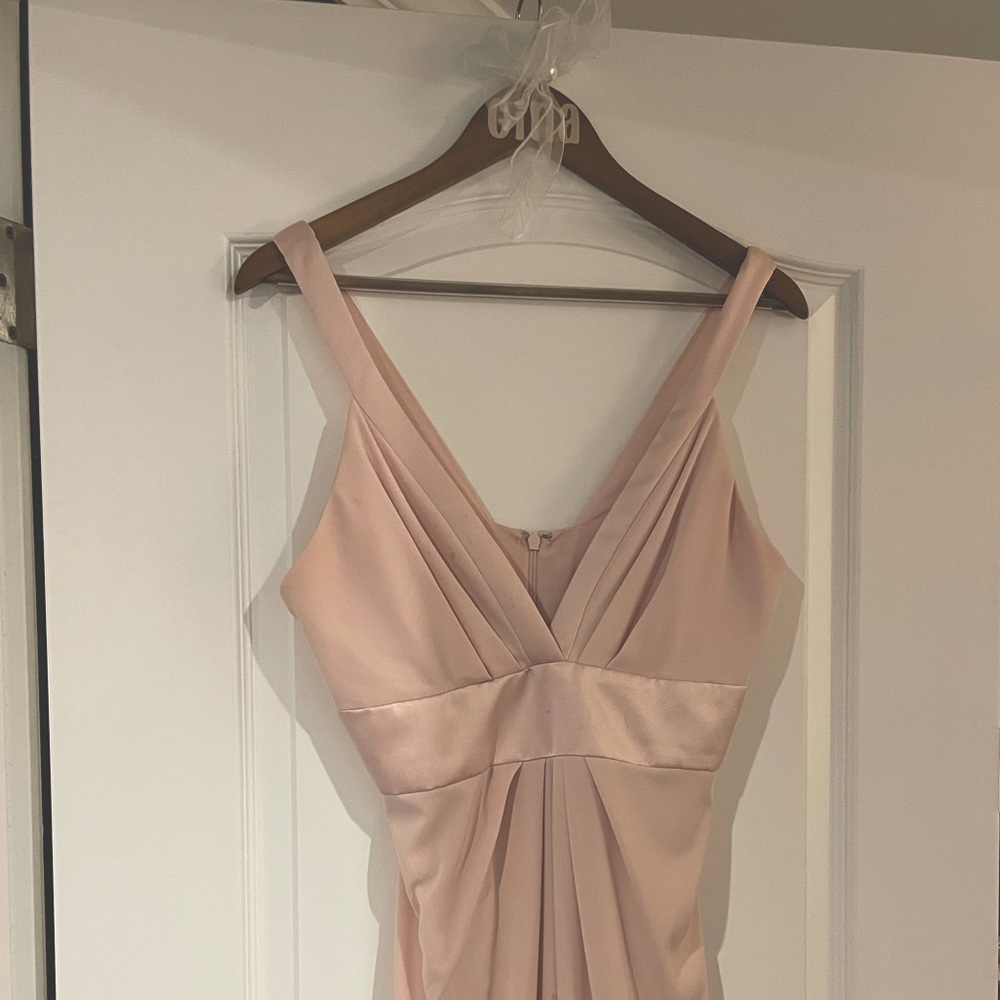 Vera Wang Blush Bridesmaid Dress